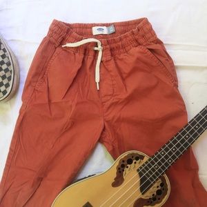 🦋 OLD NAVY Unisex Boho Rusty Orange Jogger Pants